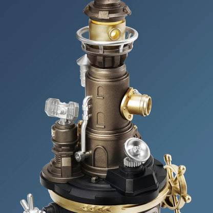 ROKR Navi Lighthouse CGM01 three-storey mechanical tower close-up