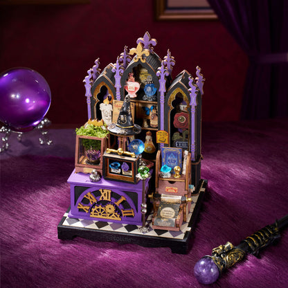 Rolife Rolife Curio Corner DS056 - purple miniature curio shop display