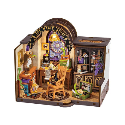 Rolife The Magic Study DIY Miniature House Kit (DG166) | 1:18 Scale