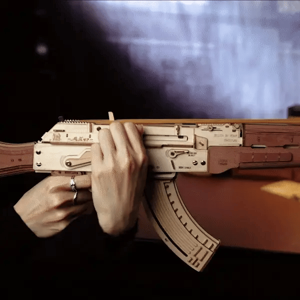 AK-47 Assault Rifle Toy Gun (LQ901) | Detachable Magazine Shooter
