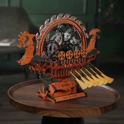 Viking Dragon Ship (LK802) | Mechanical Viking Display