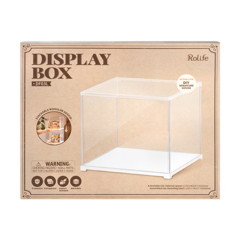 Robotime Rolife ROKR Miniature House Display Box DF03L