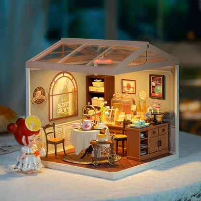 Rolife Super Creator Sweet Sips Tea DIY Miniature House (DW011) | 1:24 Scale