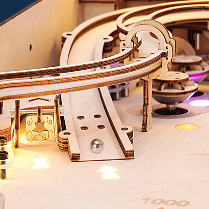 3D Pinball Machine (EG01) | Sound & Light Tabletop Game