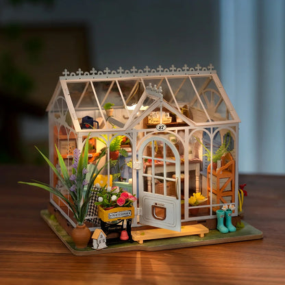 Rolife Dreamy Garden House DIY Miniature House Kit (DG163) | 1:18 Scale