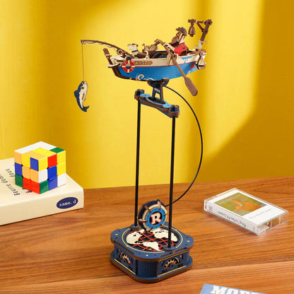 ROKR Ocean Fisher 3D Wooden Puzzle (MCD02) | Model Kit
