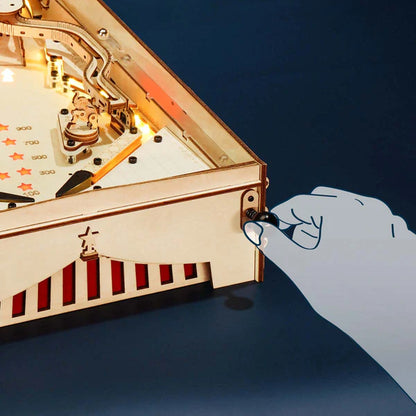 3D Pinball Machine (EG01) | Sound & Light Tabletop Game