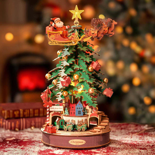 Rolife Christmas Melody Tree Music Dreamer (AMS01) | Music Box + Type-C Lights