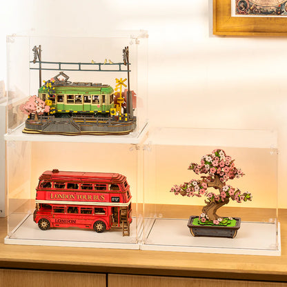 Rolife Creation Set Display Box (TGF01) | Stackable Dust Cover