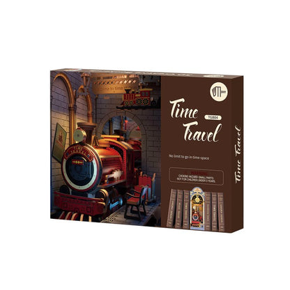 Rolife Time Travel DIY Book Nook Shelf Insert (TGB04) | LED Light