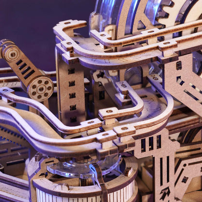 ROKR Gear Ball Challenge 3D Wooden Puzzle (EGC01) | Interactive Marble Run Game
