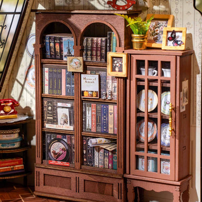 Rolife Catherine’s Living Room DIY Miniature House Kit (DG175) | 1:18 Scale