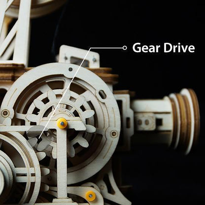 ROKR Vitascope 3D Wooden Puzzle (LK601) | Vintage Movie Projector Model