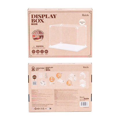 Rolife Creation Set Display Box (TGF01) | Stackable Dust Cover