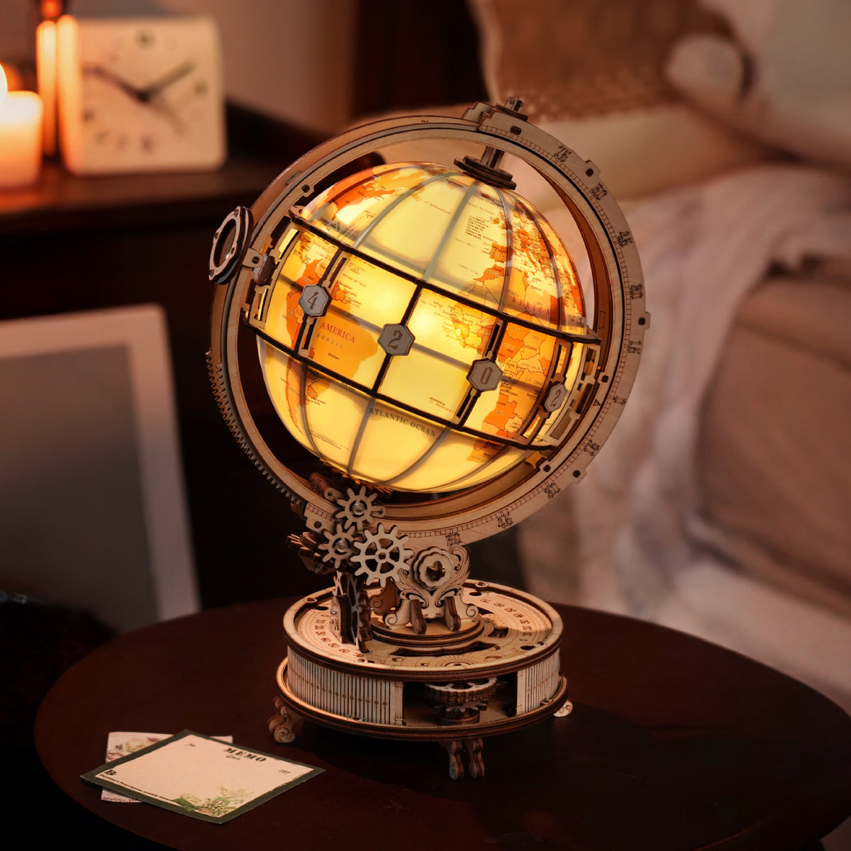 ROKR Luminous Globe ST003D Electric Version with warm ambient light