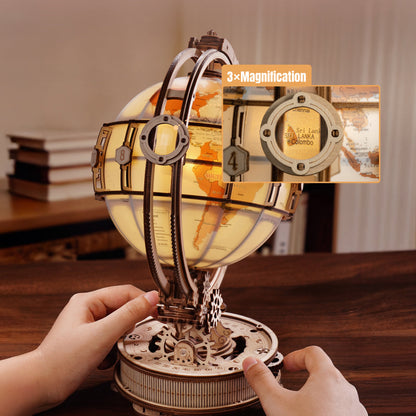ROKR Luminous Globe ST003D Electric Version side detail