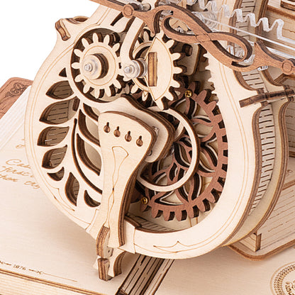 ROKR Magic Cello Mechanical Music Box 3D Wooden Puzzle (AMK63) | Wind-Up “Nocturne”