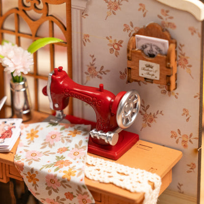 Rolife Elsa’s Tailoring DIY Miniature House Kit (DG178) | 1:18 Scale
