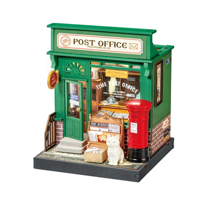 Rolife Century Post Office DIY Miniature House Kit (DS037) | 1:28 Scale