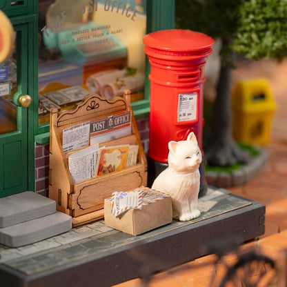 Rolife Century Post Office DIY Miniature House Kit (DS037) | 1:28 Scale