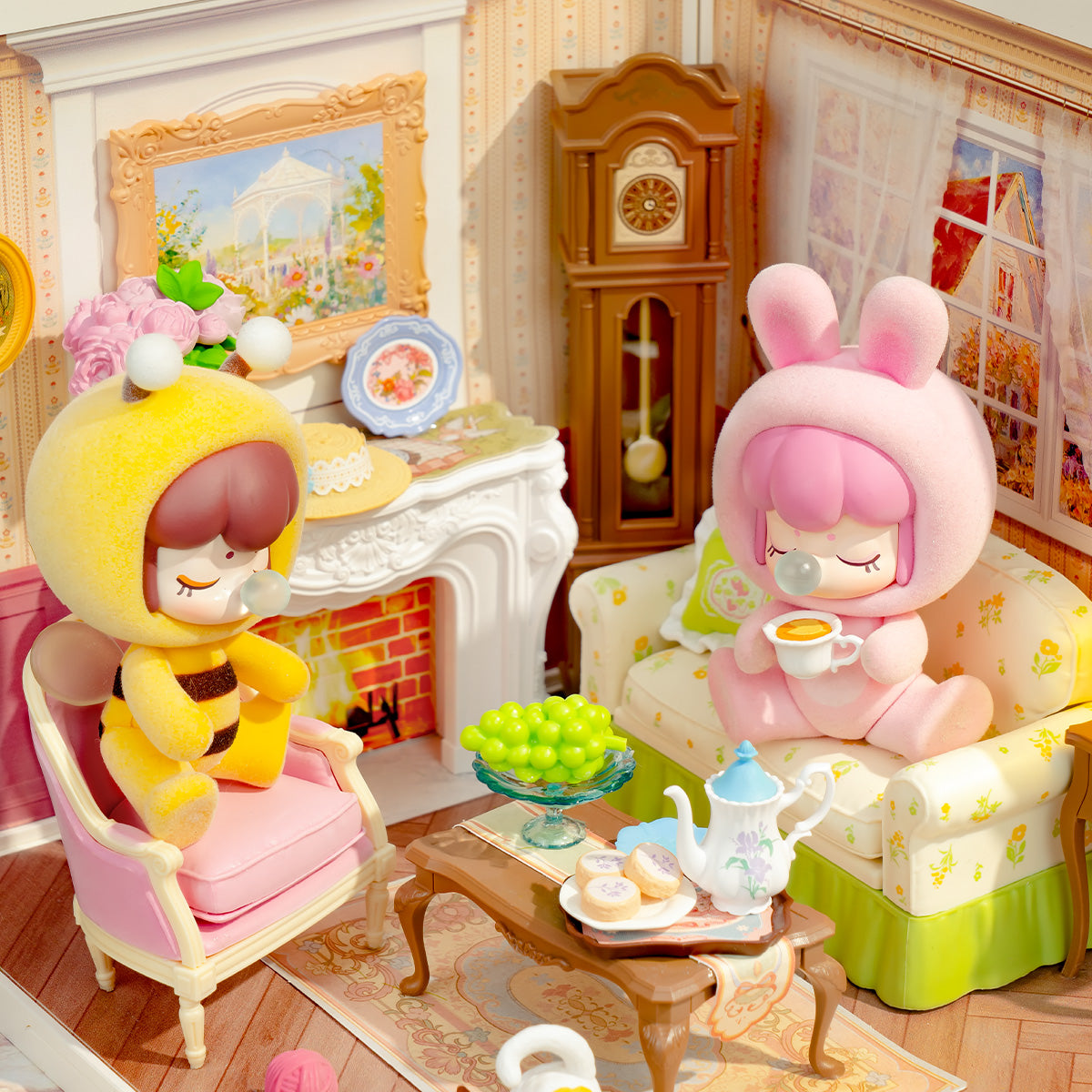 Rolife Super Creator Holiday Tea Time DIY Miniature House (DW023) | 1:24 Scale