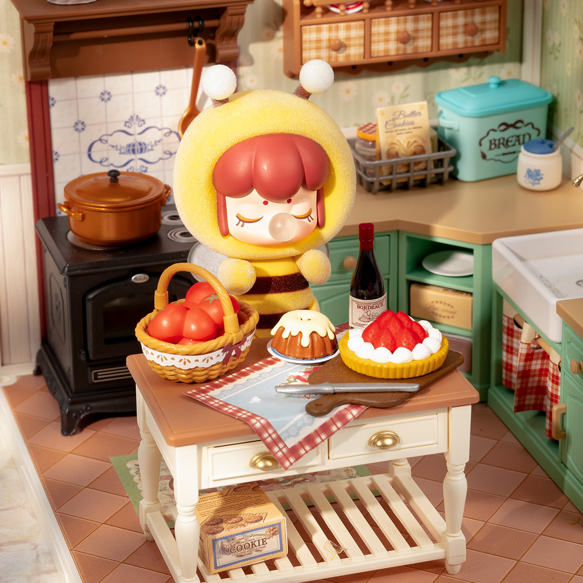 Rolife Super Creator Farmhouse Kitchen DIY Miniature House (DW024) | 1:24 Scale