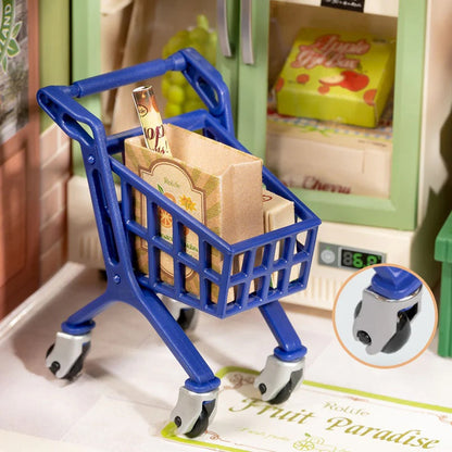 Rolife Nature Energy Fruits DIY Miniature Store Kit (DWS01B) | Mini Super Creator Fruit Shop