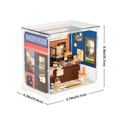 Rolife Butter Bakery House DIY Miniature Store Kit (DWS03B) | Mini Super Creator Bakery