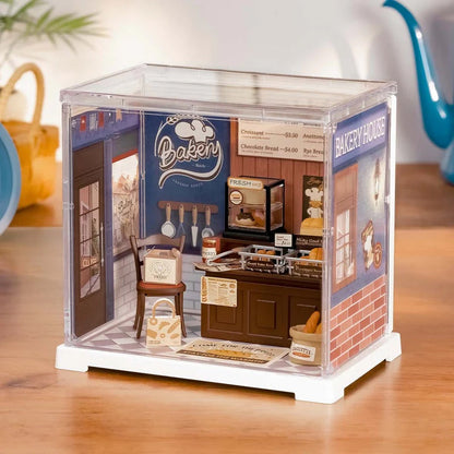 Rolife Butter Bakery House DIY Miniature Store Kit (DWS03B) | Mini Super Creator Bakery