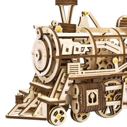 ROKR Locomotive 3D Wooden Puzzle (LK701) | Steam Train Model