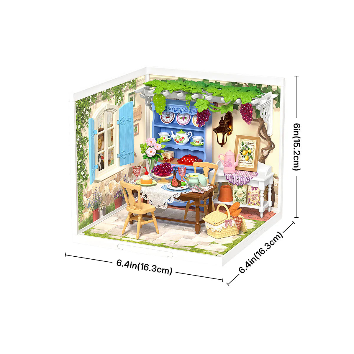 Rolife Super Creator Midsummer Dream Yard DIY Miniature House (DW025) | 1:24 Scale