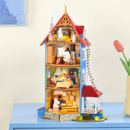 Rolife Rolife Moominhouse DA009 - Moominhouse displayed in a home setting