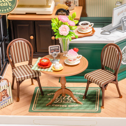 Rolife Perfect Romance Café DW028 - cafe table and chairs detail