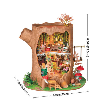 Rolife Fairytale Tree House DIY Miniature House Kit (DG179) | 1:18 Scale