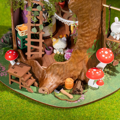 Rolife Fairytale Tree House DIY Miniature House Kit (DG179) | 1:18 Scale