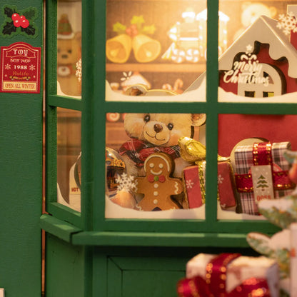 Rolife Santa’s Toy Shop 3D Wooden Puzzle (DP006) | Framed Christmas Diorama