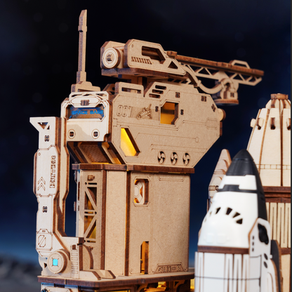 ROKR Space Shuttle 3D Wooden Puzzle (LKA02) | Space Shuttle Model