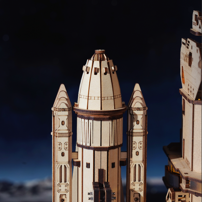 ROKR Space Shuttle 3D Wooden Puzzle (LKA02) | Space Shuttle Model