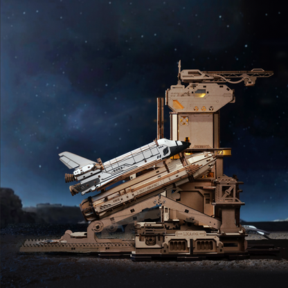 ROKR Space Shuttle 3D Wooden Puzzle (LKA02) | Space Shuttle Model