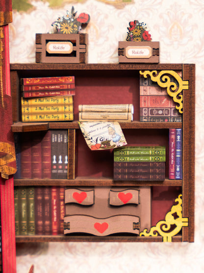 Rolife Fall into Wonder DIY Book Nook Shelf Insert (TGB12) | Touch Light (Type-C)