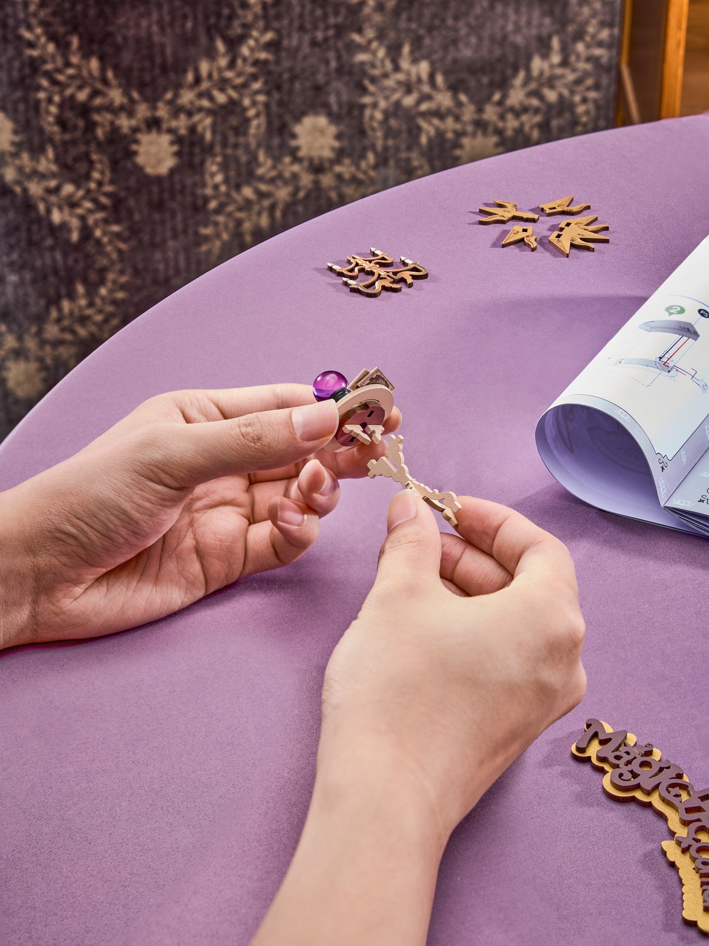 Rolife Magic Fantasy Corner DIY Book Nook Shelf Insert (TGB14) | Touch Light