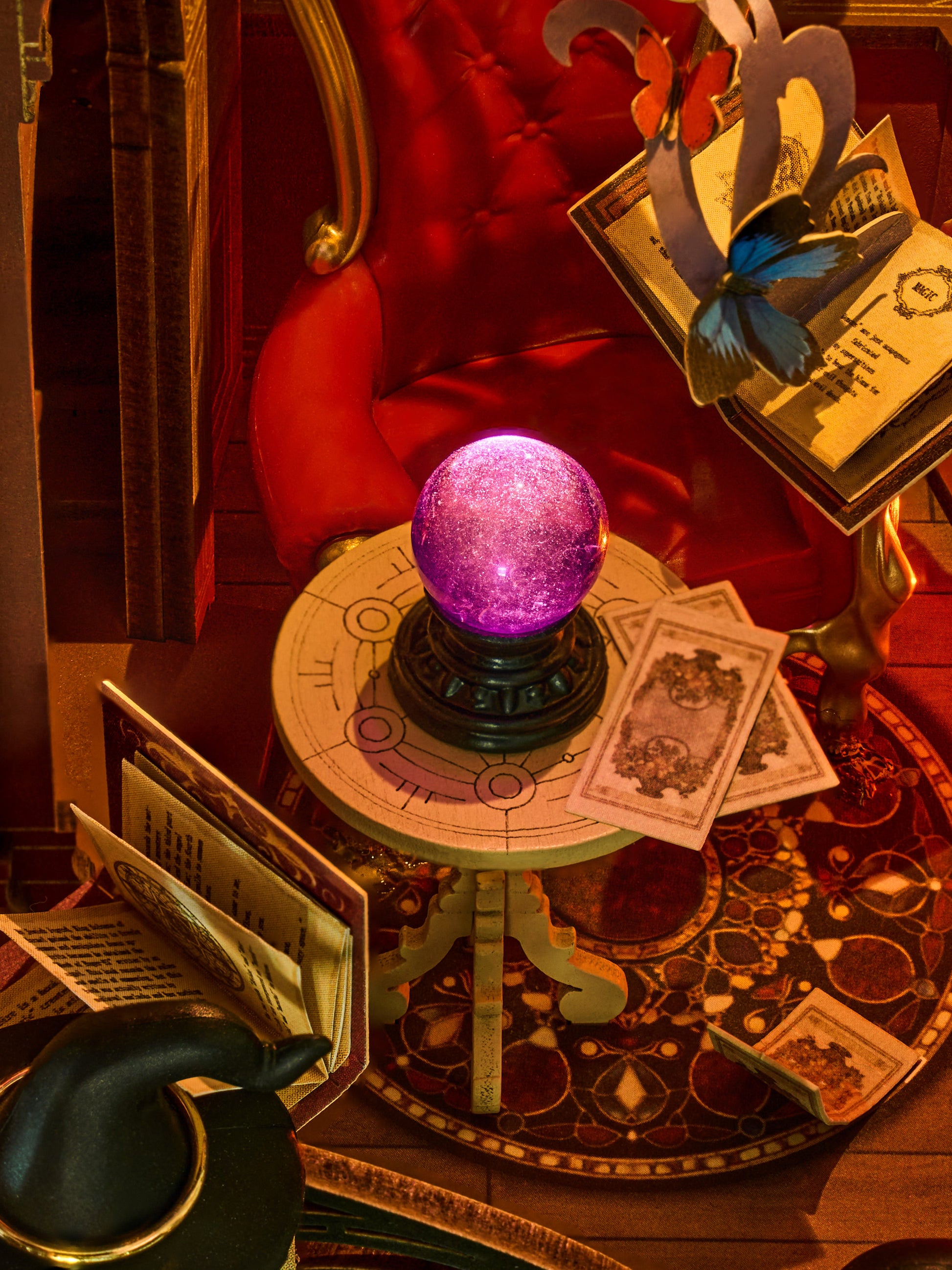 Rolife Magic Fantasy Corner DIY Book Nook Shelf Insert (TGB14) | Touch Light