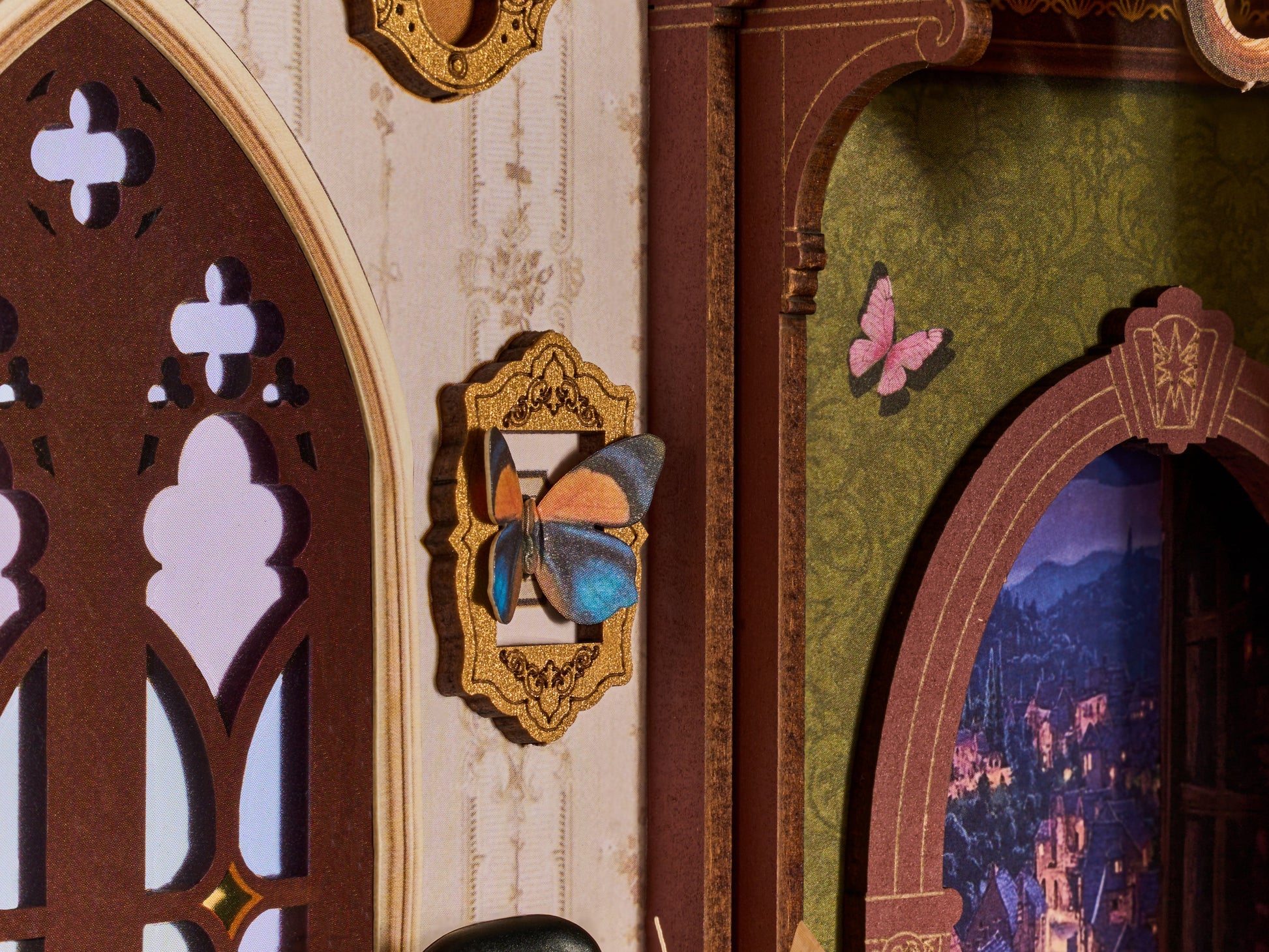 Rolife Magic Fantasy Corner DIY Book Nook Shelf Insert (TGB14) | Touch Light