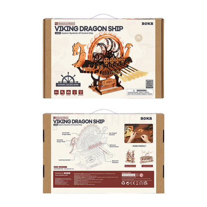 Viking Dragon Ship (LK802) | Mechanical Viking Display