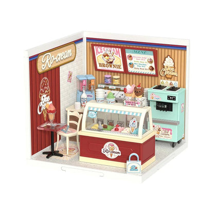 Rolife Super Creator Flavorful Ice Cream DIY Miniature House (DW018B) | 1:24 Scale
