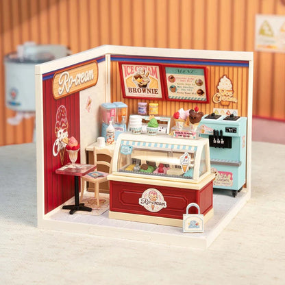Rolife Super Creator Flavorful Ice Cream DIY Miniature House (DW018B) | 1:24 Scale