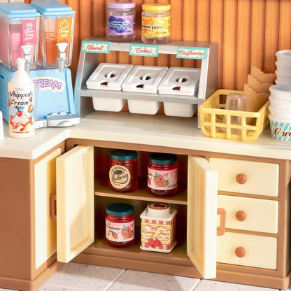 Rolife Super Creator Flavorful Ice Cream DIY Miniature House (DW018B) | 1:24 Scale