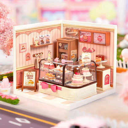 Rolife Super Creator Tasty Cake Shop DIY Miniature House (DW019B) | 1:24 Scale