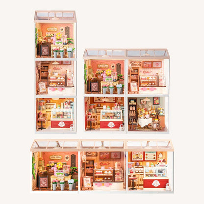 Rolife Super Creator Tasty Cake Shop DIY Miniature House (DW019B) | 1:24 Scale