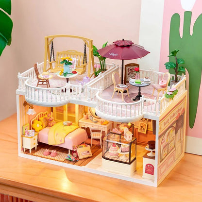 Rolife Sunny Break Terrace Super Creator Extension Pack (DWP08) | Miniature Balcony Add-On